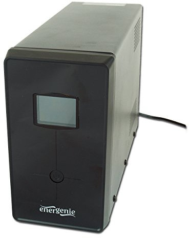 Gembird CE Ups 034 Ups con Pantalla LCD, 1500 Va, Negro