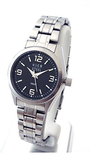 OSCO Workline Damen Armbanduhr Edelstahl schwarz 06187012