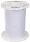 C.E. Pattberg SHEER blanc Ruban en Organza scintillant et soyeux, Rouleau de 25 m, Largeur 112 mm, Accessoire de Décoration & Bricolage, Ruban Décoratif pour Présents et Table de Fête