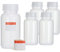 5x 1000 ml LDPE Wide Neck Bottles with Screw Cap - Empty 1 Litre Chemical Lab & Kitchen Storage Containers