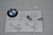 BMW, serratura a cilindro codificabile, adatta per il bauletto delle motociclette BMW R1200, R900, K1200, F750, F850, F650, incluso gettone per il carrello, codice articolo 51257698202