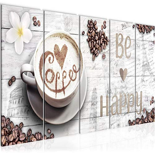 Runa Art Peinture Café Cuisine Impression sur Toile intissee Decoration Murale Salon Chambre 020756b