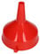 8” Wide Plastic Fuel Funnel With Fixed Spout Suitable For Petrol Diesel Water Oil