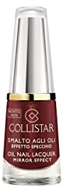 Collistar Öl-Nagellack, Spiegeleffekt, n.323 Burgunder, Nagellack mit restrukturierenden und pflegenden Ölen, intensive, lang anhaltende Farbe, glänzendes Finish, mit Argan- und Jojobaöl, 6 ml