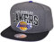 Mitchell & Ness Snapback L.A. Lakers G2 Team Arch Charcoal/Black