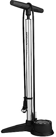 BIRZMAN The Pump Halo Fußpumpe, für Erwachsene, Unisex, Silber, Einheitsgröße