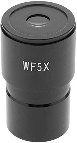 POFET WF5X Mikroskop Weitwinkel Okular Schnittstelle 23.2mm Biologisches Mikroskop Großes Feld - Schwarz