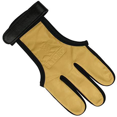 elToro Prisma II - Schießhandschuh - Farbe: Gelb - Größe: XL; Zubehör Bogenschießen, Pfeil und Bogen, Bogensport, Handschuh