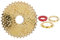 VGEBY Fahrrad Kassette, 8 Fach 11‑36T Schraubkranz Kassette Gold Fahrrad Freilauf Kassette fur Mountainbike Rennrad Sportinggoods Fahrräder Und Ersatzteile Sportinggoods Fahrräder Und Ersatzteile