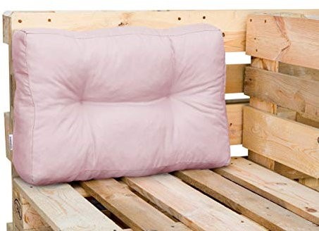 Royal Schneider Palettenkissen Set Palettensofa Palettenpolster Sitzkissen Rückenkissen 120x80cm, 1x Rückenkissen (60 x 40 x10 cm), 500-54 Surfini Pastel
