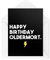 Tongue in Peach Geburtstagskarten Happy Birthday Oldermort-Karte Harry Potter Fan Voldermort Hogwarts Teenager für ihn und sie Banter Movie Wizard CBH662 TIP CARDS CBH662 Weiß 21 x 15 x 0.2 cm