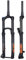 LUNJE 27,5 29 Mountainbike Federgabel Federweg 160mm XC/AM MTB Luftgabel Zugstufeneinstellung 1-1/2 Konische Gabel Steckachse 15 * 110mm Boost，mit Schloss (Color : Black, Size : 27.5inch)