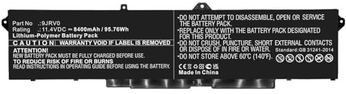 CoreParts Laptop Battery for Dell 95.76Wh 11.4V 8400mAh, MBXDE-BA0265