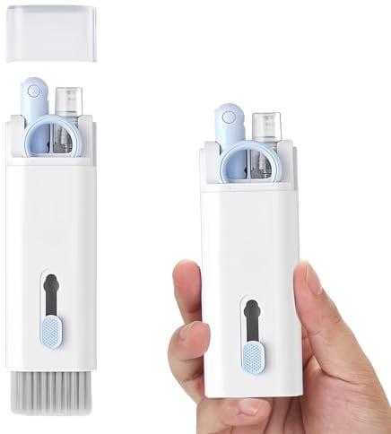 7 in 1 Electronic Cleaner Kit, Cleaning Pen for Airpods Pro, Keyboard Cleaner Kit, Multifunctional Cleaning Tool for Keyboards, Earphone, Cell Phones, Laptop, PC Monitor