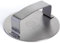 JD Europe 7 Inch Stainless Steel Round Shape 900g Weight Flat Bottom Smashed Burger Meat Press