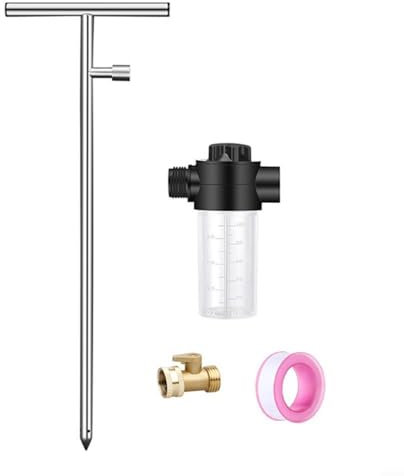 Gbtdoface Strumento di irrigazione per alberi a radice profonda, punte in acciaio inox, di irrigazione per arbusti, alberi da frutto di sequoia, 81 cm