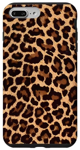 iPhone 7 Plus/8 Plus Cute Cool Design Animal Leopard Print Pattern Vintage Girls Case