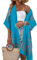 breezy lane Damen Badeanzug Cover Up Kimono Boho Loose Sommer Strickjacke Bikini Beachwear Cardigan Resort Bekleidung