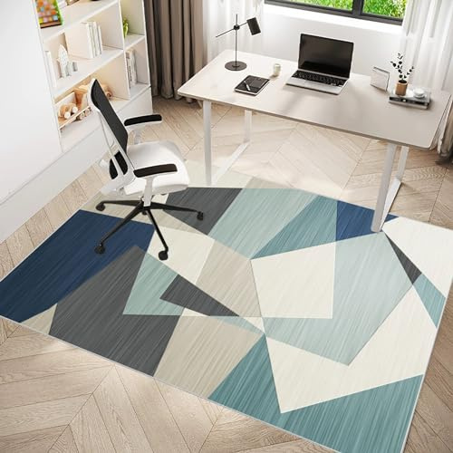 Bürostuhl Unterlage für Hartböden, Bodenschutzmatte Bürostuhl für Teppichböden, Schreibtischstuhl Unterlage für Laminat, Gaming Stuhlmatten für Teppich, Bürostuhl Matte für zu Hause 120 x 150 cm