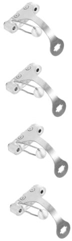 4 Stück Zaunständer Austausch Der Degenfassung Praktische Degensteckdosen Austausch Der Zaunsteckdose Fassungen Für Degen Fechten Trainingsgerät Fechtausrüstung Rostfreier Stahl BESPORTBLE