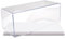 MagiDeal Transparente Vitrine aus Acryl zum Schutz und zur Aufbewahrung von Modellautos im Maßstab 1:43, dekorative, staubdichte Vitrine für Sammlerfiguren, Weiß 16.3x7.3x8.5cm