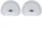 Daaxing 2/4/6 filtri HEPA per Black*Decker DVA315 DVA320 DVA325 per aspirapolvere cordless Dustbuster, accessori di ricambio lavabili e riutilizzabili, ricambio # N600601 (2 pezzi)