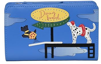 RADLEY London Damen-Geldbörse aus Leder, zum Tauchen, in ruhigem Blau