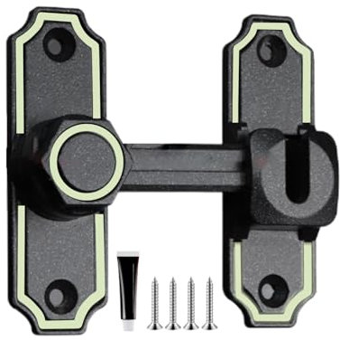 Serratura Per Porte Di Rimessa | Serratura per Porte a Soffietto - Accessorio Resistente Per Cancelli Finestre Cassetti E Mobili