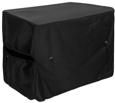 Aboiled Pool Heater Cover Heat Pump Cover Pool Heater Cover for Winter,Hose Hole and Hook & Loop Strip Design