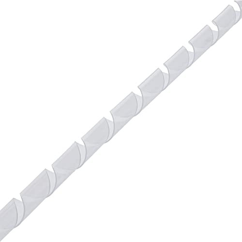 InLine 59947L Spiralband Kabelschlauch 10m, weiß, 10mm
