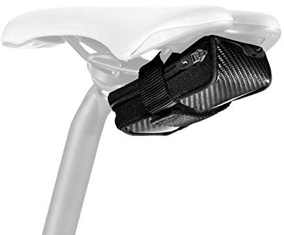Scicon Elan 210 Carbon - Strap Mount Saddle Bag - Carbon Black