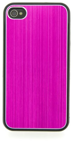4-OK Cover Metallo iPhone 5 rosa