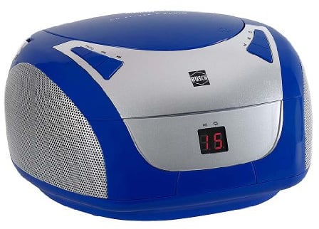 BUSCH 2742 - Blue Boombox, CD-Player mit Radio