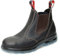Redback USBOK Safety Work Boots aus Australien mit Stahlkappe - Unisex + Lederpflege - Claret Brown UK 10.5 / EU 45.0