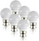 MiniSun | Pack of 6 4w LED BC B22 Golfball Energy Saving Long Life Light Bulbs [2700K Warm White] | Bulbs & Home Improvements Essential