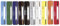 Q-Connect 2012500610 Heftstreifen und Aktenbinder PP 34 x 150 mm 25 Stück orange