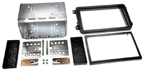 Hama Doppel-Din-Radio-Einbaukit für Golf V, Schwarz
