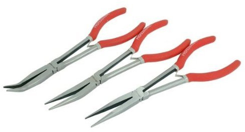 3 Piece Pliers Set with 11 Long Handles