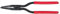 KS Tools 222.1601 Falzzange, gerade