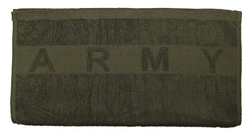 Handtuch Militärische 100% Baumwolle US Army Grün od