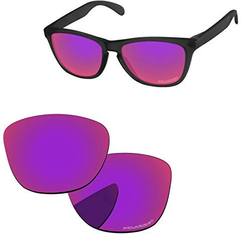 PapaViva Ersatzlinsen für for Oakley Frogskins Mitternachtssonne - Polarisiert