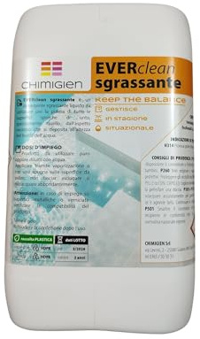 DETERGENTE SGRASSANTE PER PISCINE - EVERclean 5 LT