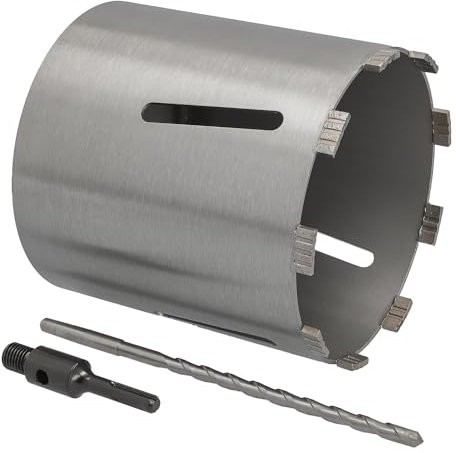 Diamant Bohrkrone SDS-plus Aufnahme und Zentrierbohrer Nutzlänge 180 mm Ø 182 mm Betonbohrkrone Kernbohrer