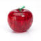 Lily&her friends - 3D Apple Crystal Three-dimensional Puzzle DIY Building Blocks Educational Toys Crystal Puzzle (Red)