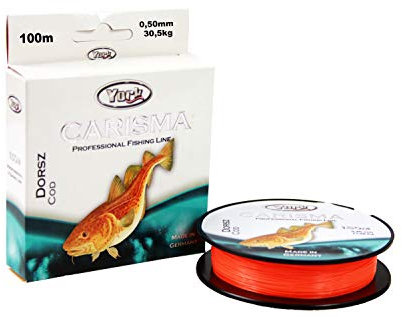 Angelschnur Meeresschnur York Carisma DORSCH 100-150m Monofil Sea Fishing Line (0,50mm / 100m)