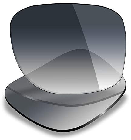 Mryok UV400 Replacement Lenses for Oakley Holbrook OO9102-55mm - Grey Gradient Tint