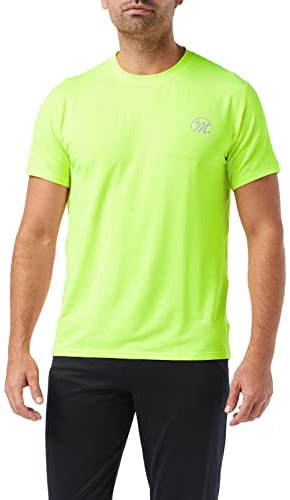 MEETWEE Sportshirt Herren, Laufshirt Kurzarm Mesh Funktionsshirt Atmungsaktiv Schnelltrocknend Sports Gym Shirt Trainingsshirt für Männer Sommer