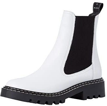 Tamaris Damen 1-1-25455-29 Stiefelette, Weiß, 40 EU