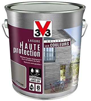 V33 Lasure haute protection, Les couleurs, Muscade 2,5L
