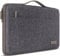 DOMISO 17 inch Laptop Sleeve Case Briefcase Water-Resistant Bag Portable Carrying Protector with Handle for 17.3 Notebook/Dell Inspiron/MSI/HP Pavilion/ASUS/HP/Alienware 17,Grey